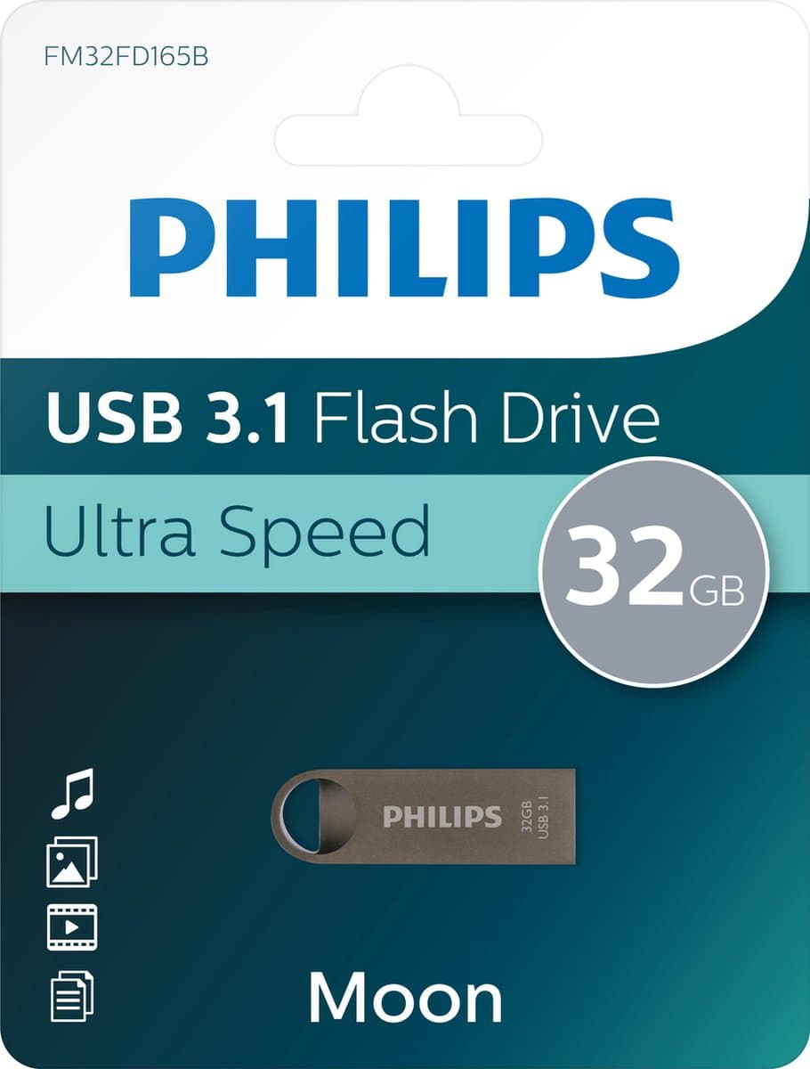 Memory stick USB 3.1 - 32GB PHILIPS Moon edition