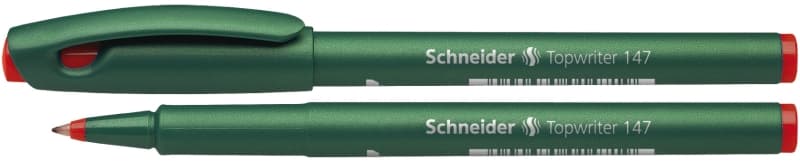 Liner SCHNEIDER Topwriter 147, varf 0.6mm - rosu