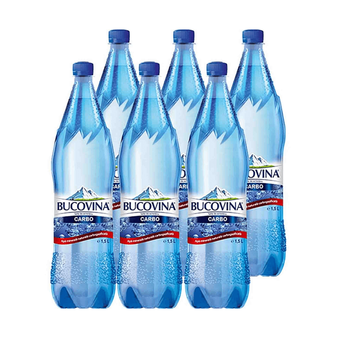 Apa minerala Bucovina 1.5 L, 6 buc/bax