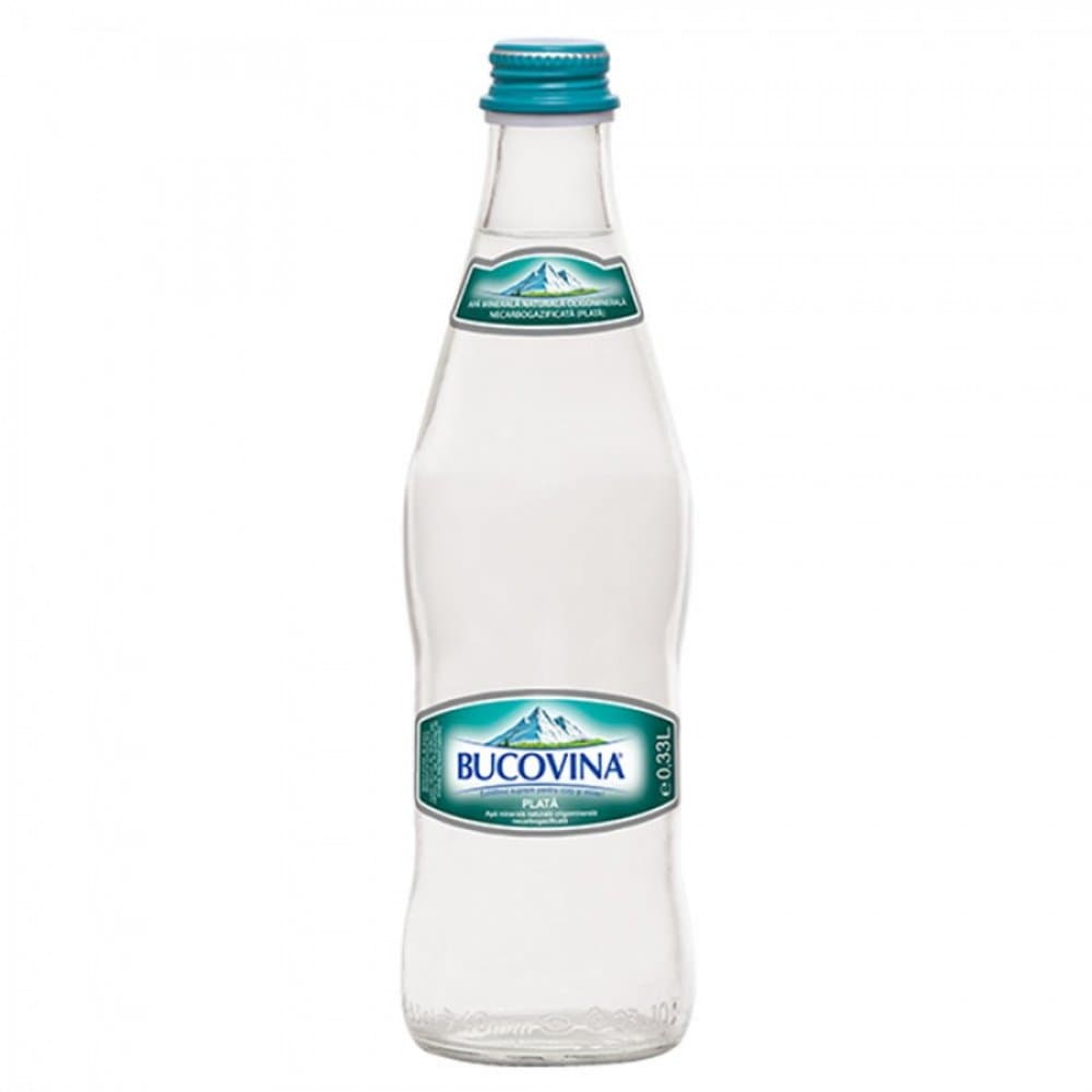 Apa plata sticla Bucovina 0.75 l,12 buc/bax