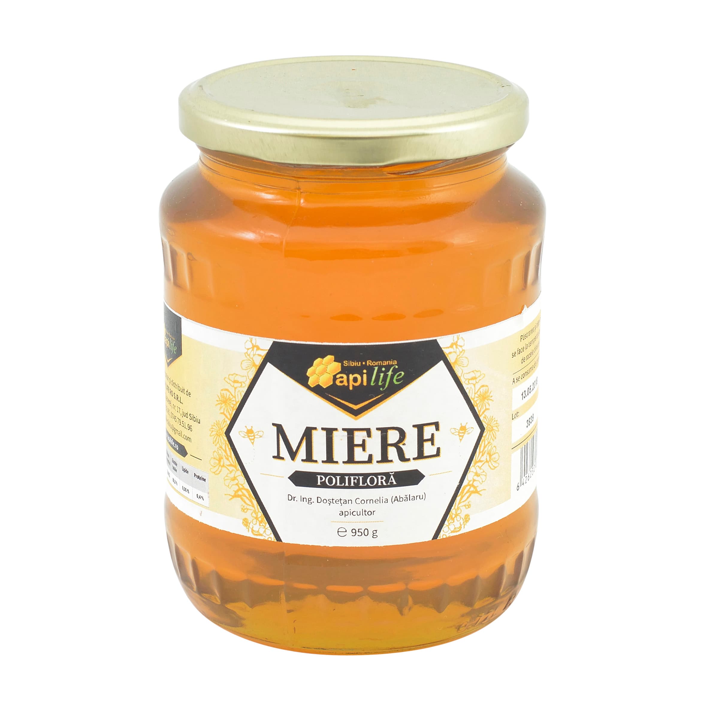 Miere poliflora 900gr.