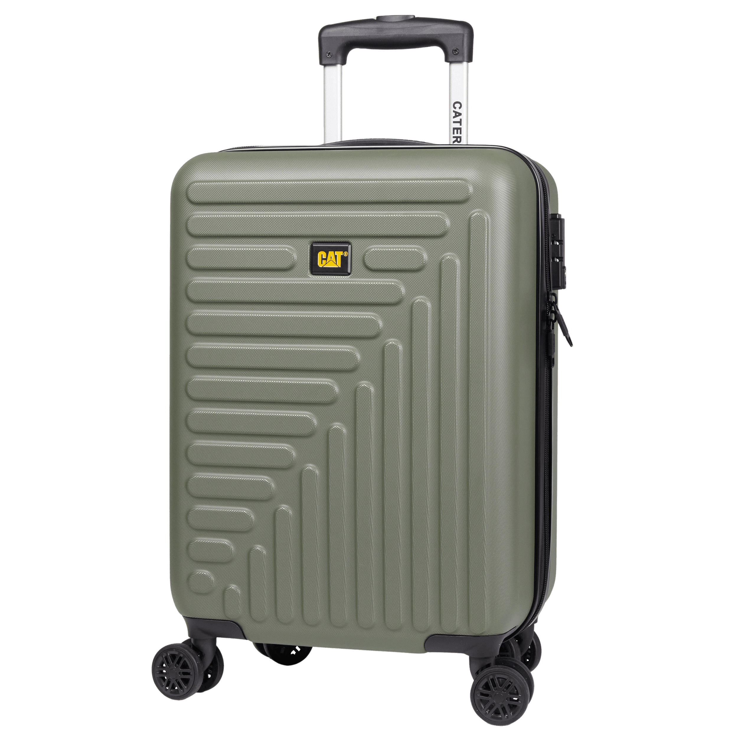 Troller cabina avion, CATERPILLAR Rockford, 37.5 x 23.5 x 54 cm (Lxlxh), 35L, ABS - olive