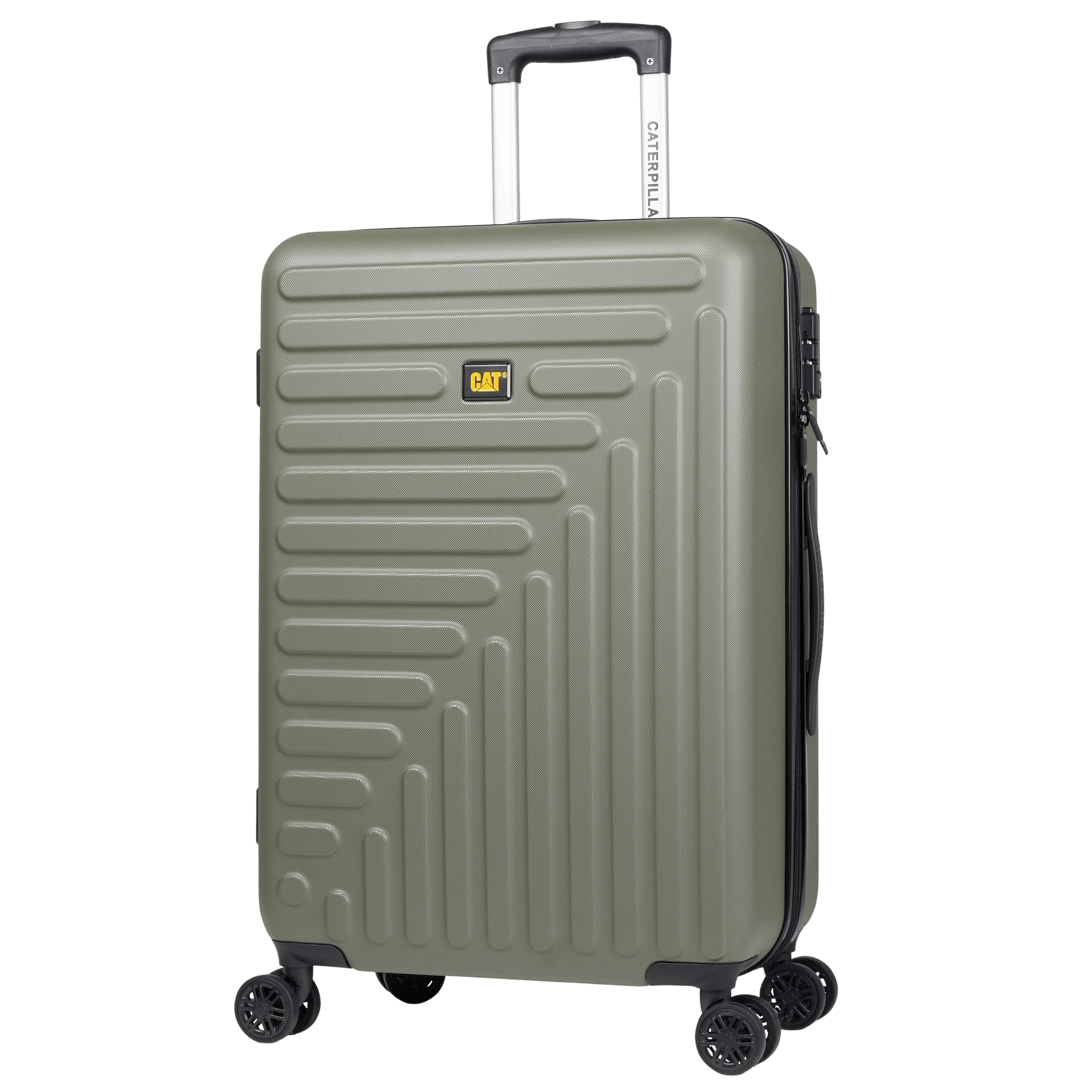Troller CATERPILLAR Rockford, 44 x 28.5 x 65 cm (Lxlxh), 59L, ABS - olive