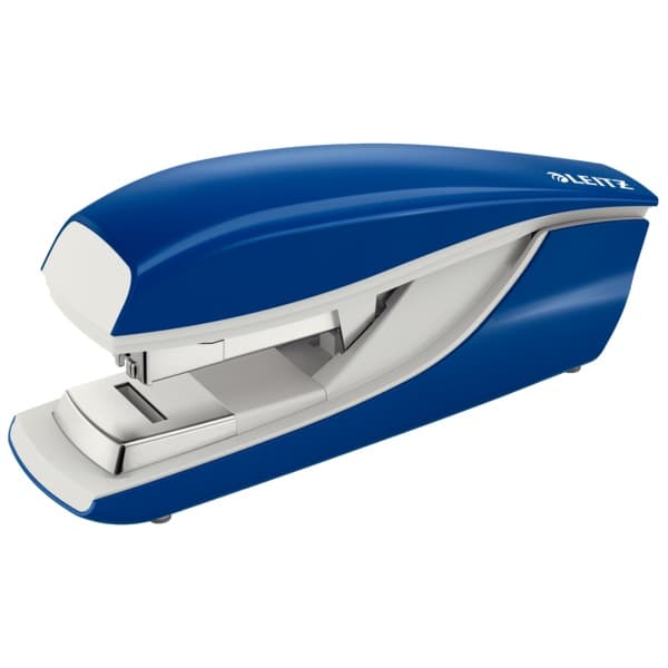 Capsator metalic LEITZ 5523 NeXXt Series, 40 coli, capsare plata, 200 capse p4 incluse, albastru