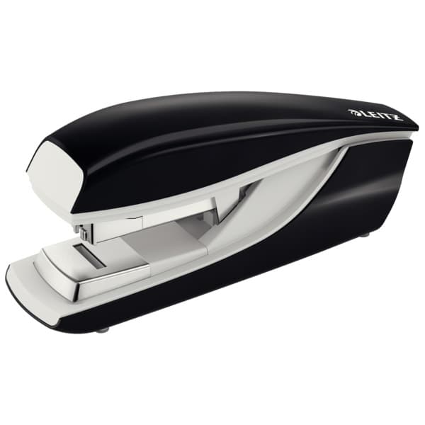 Capsator metalic LEITZ 5523 NeXXt Series, 40 coli, capsare plata, 200 capse p4 incluse, negru