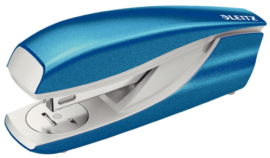 Capsator metalic LEITZ WOW 5502 NeXXt Series, 30 coli, 200 capse P3 incluse, albastru