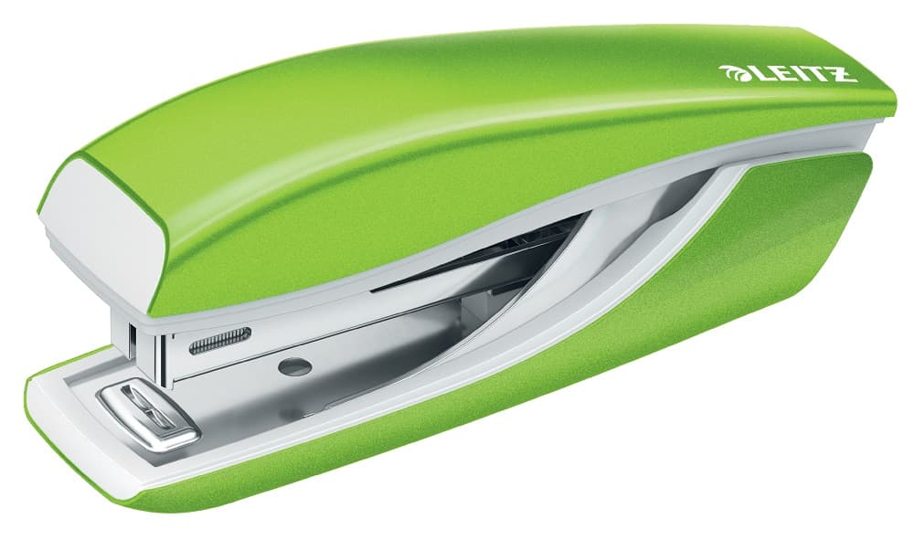 Capsator metalic LEITZ WOW 5528 MINI NeXXt Series, 10 coli, 1000 capse P2 incluse, verde