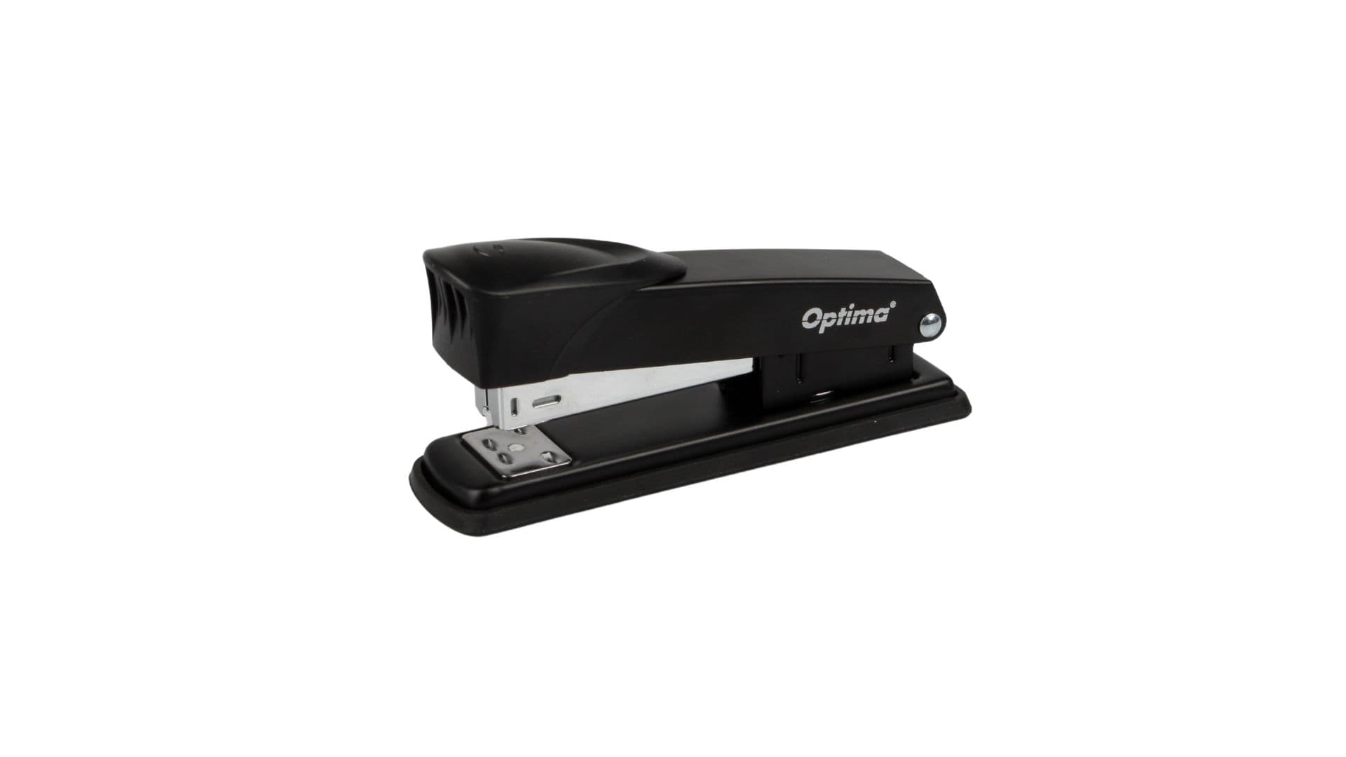 Capsator metalic, 30 coli, 136x58x40mm, capse 24/6, 26/6, 24/8, Optima MS30 - negru