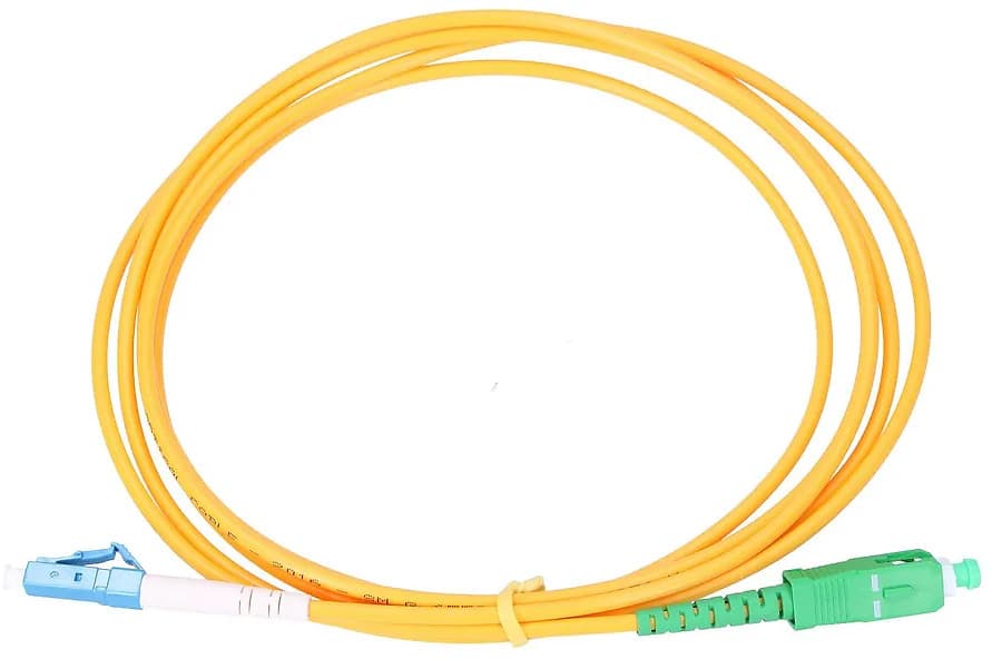 Patchcord optic Extralink SM LC/UPC-SC/APC SIM Ø3mm 3m