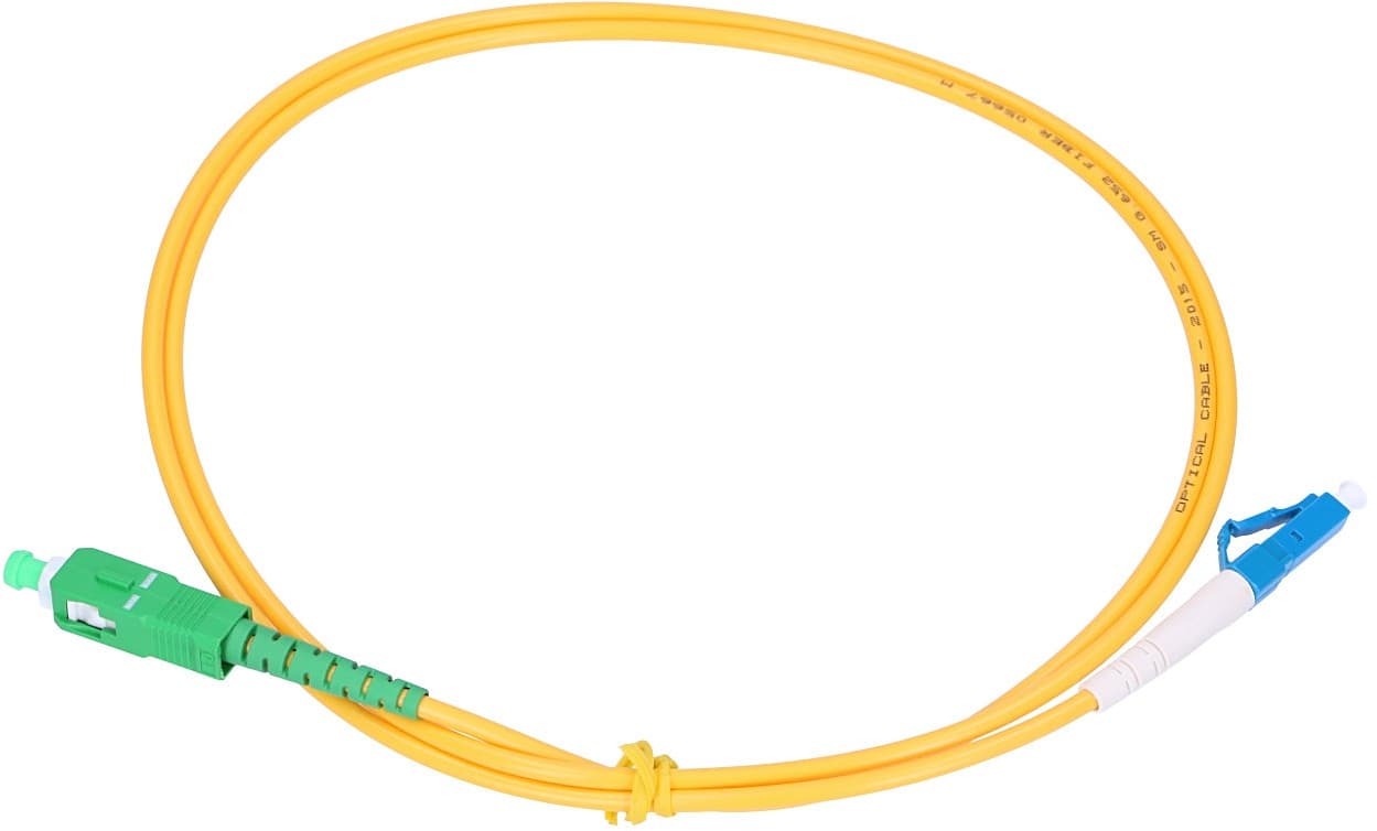 Patchcord optic SM SC/APC-LC/UPC SIM Ø3mm 1m
