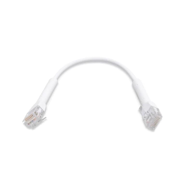 UniFi Patch Cable 0.3 m, alb