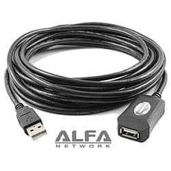 Cablu USB Alfa Network, 5 metri, cu auto-amplificare