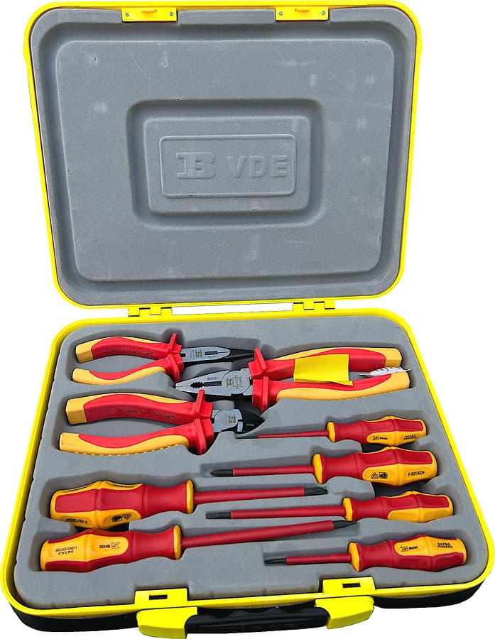 Trusă pentru electricieni, 9 piese Bosi Tools (BS518009)