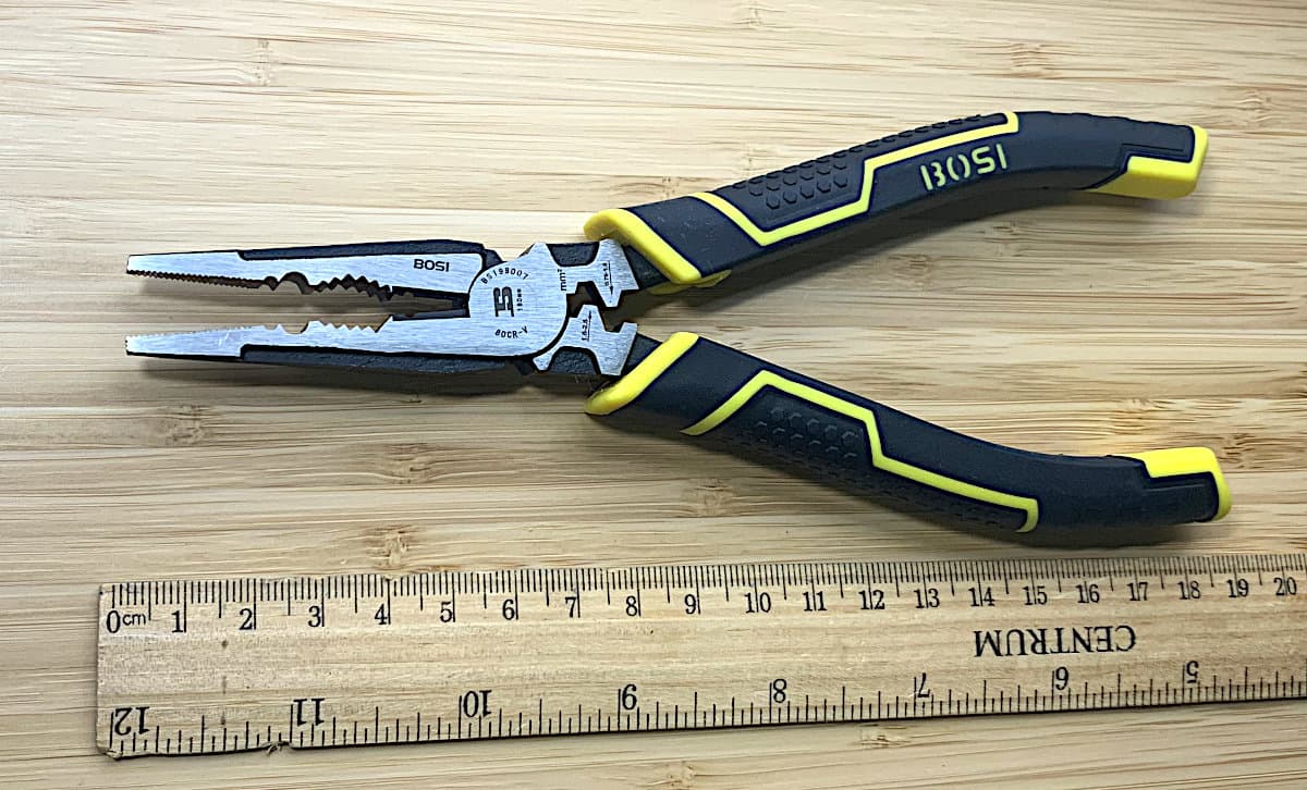 Clește cu vârf lung multifuncțional Bosi Tools (BS199007)
