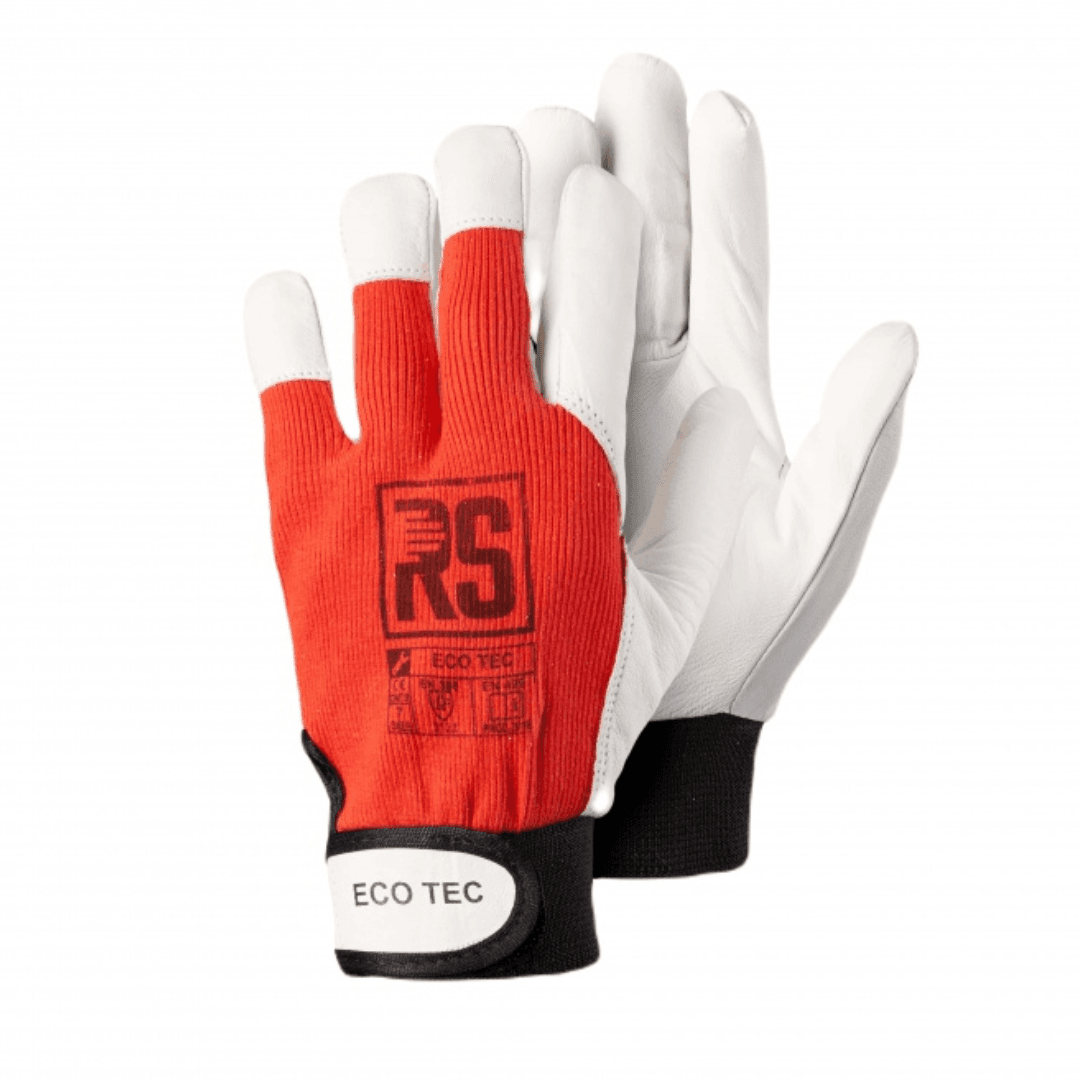Manusi protectie, din piele de capra, EN 388 (3243X), EN 420+A1, RS- Eco Tec - marimea 8