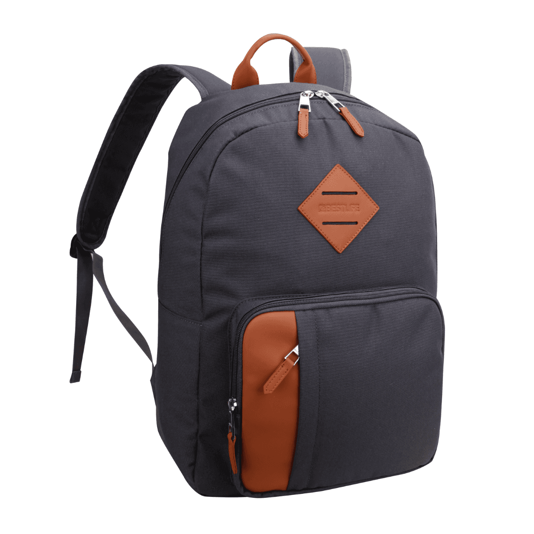 Rucsac scoala BESTLIFE Col-Cake, compartiment tableta si laptop 15.6 inch, negru