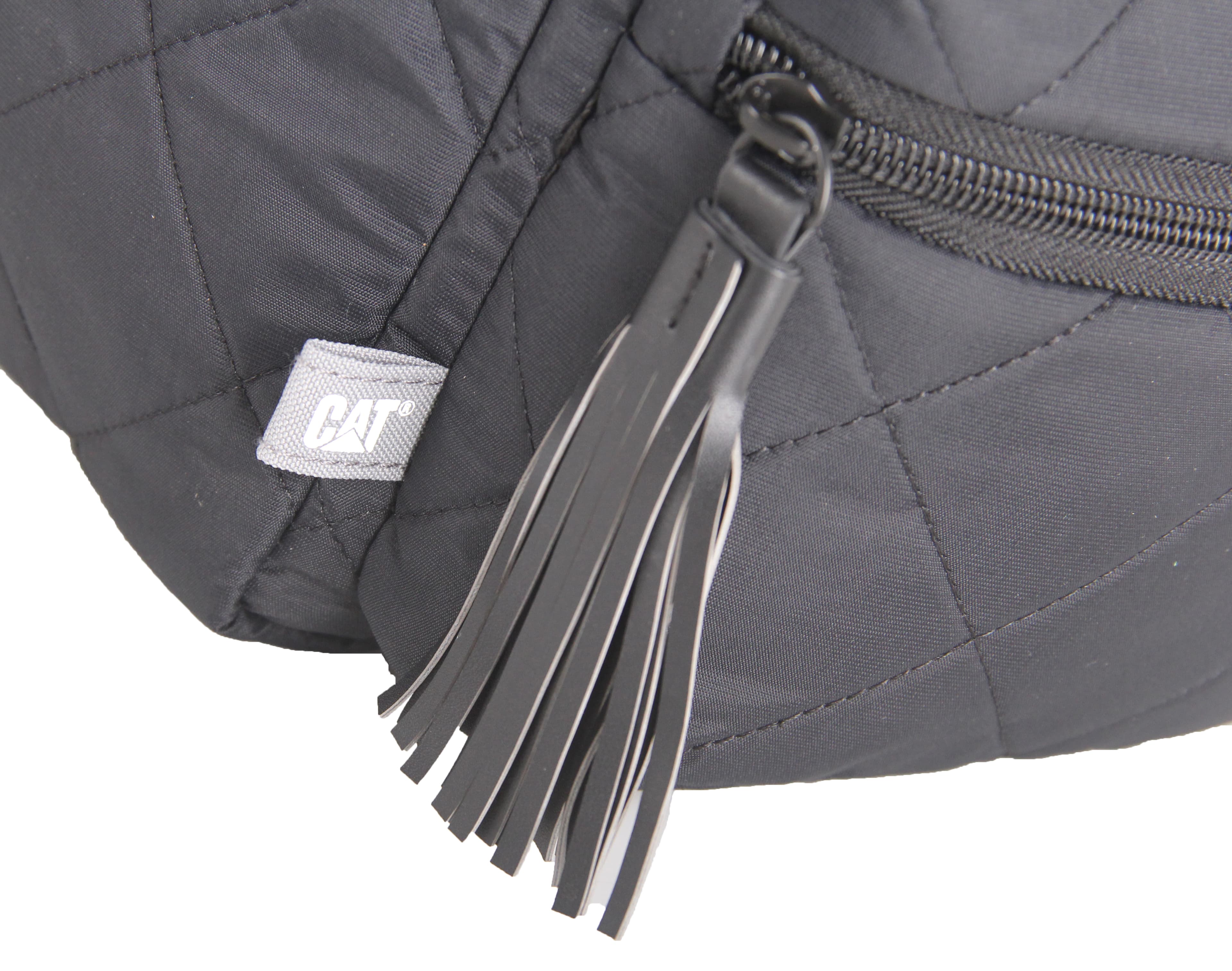 Mini rucsac femei CATERPILLAR Woman"s Molly, material 600D soft touch nylon - negru