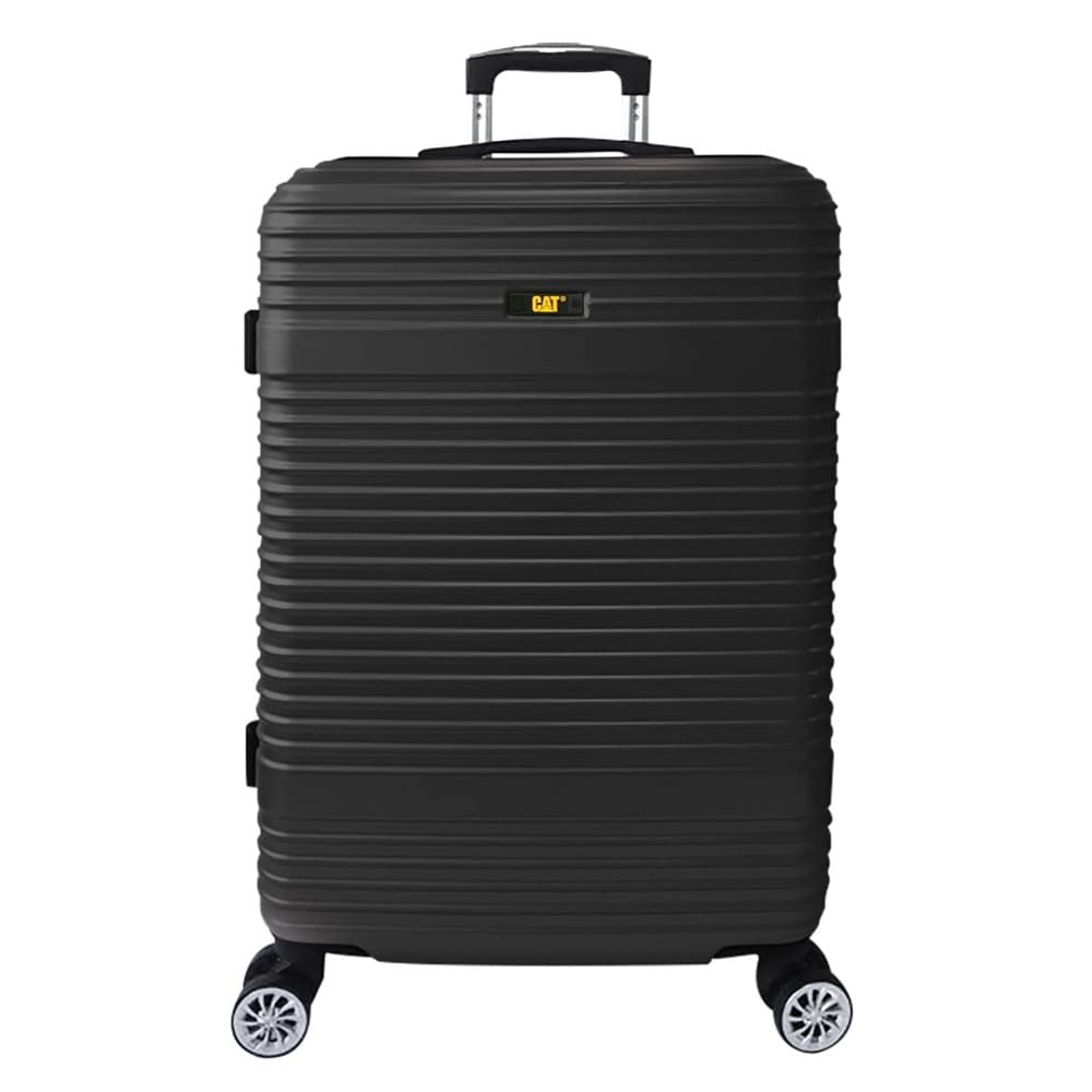 Troler mediu CATERPILLAR V Power Alexa, 24 inch,42 x 28 x 66 cm (Lxlxh), 68L, material ABS - negru