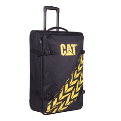 Troler mediu CATERPILLAR Soft Luggage, 23 inch, 37 x 20 x 65 cm (Lxlxh), 57l, material poliester - galben/negru