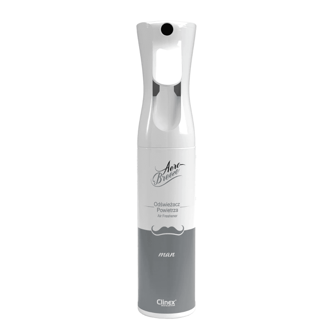 CLINEX AeroBreeze Man, 290 ml, cu pulverizator, odorizant de camera