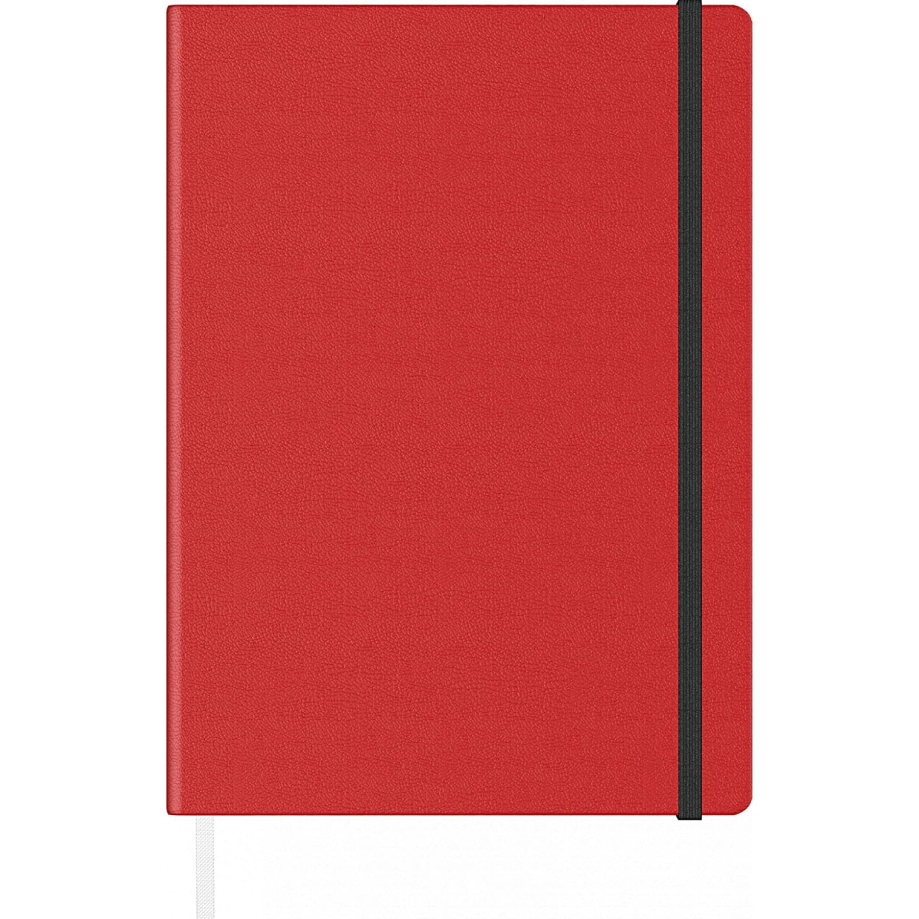 Agenda Precision Velvet A5 Red Lined