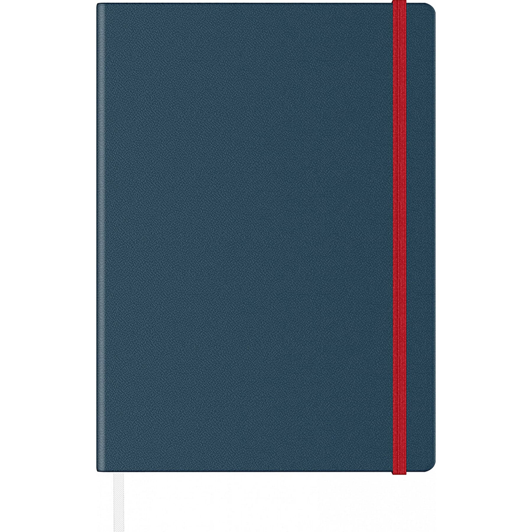 Agenda Precision Velvet A5 French Navy Lined