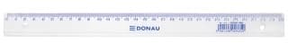 Rigla din plastic transparent, 30cm, DONAU