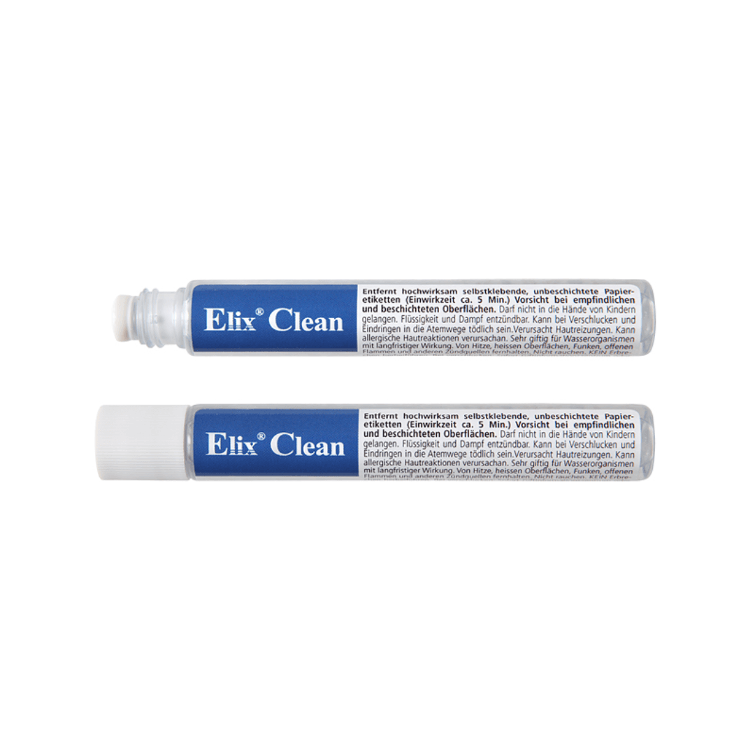 Tub cu lichid pentru curatare (indepartare) etichete, 15ml, ELIX Clean