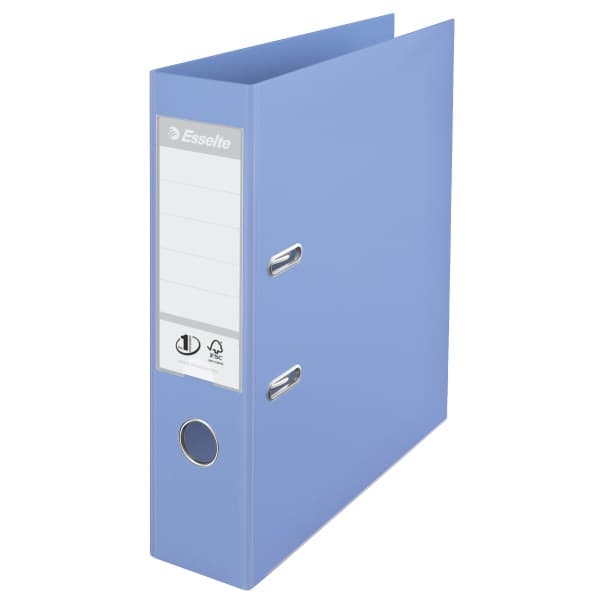 Biblioraft plastifiat interior-exterior Esselte No.1 Power A4 7,5 cm - bleu