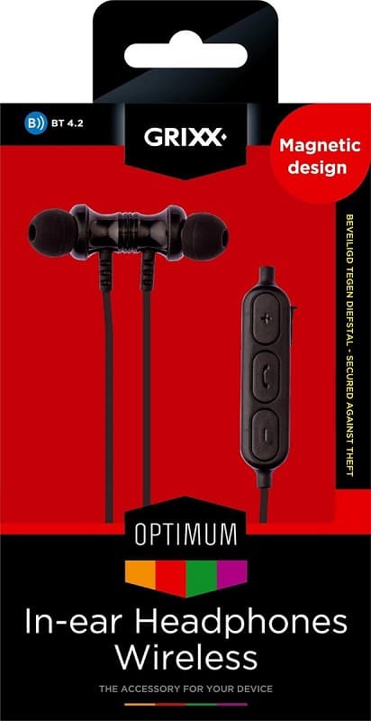 Casti GRIXX Optimum - cu bluetooth - negre