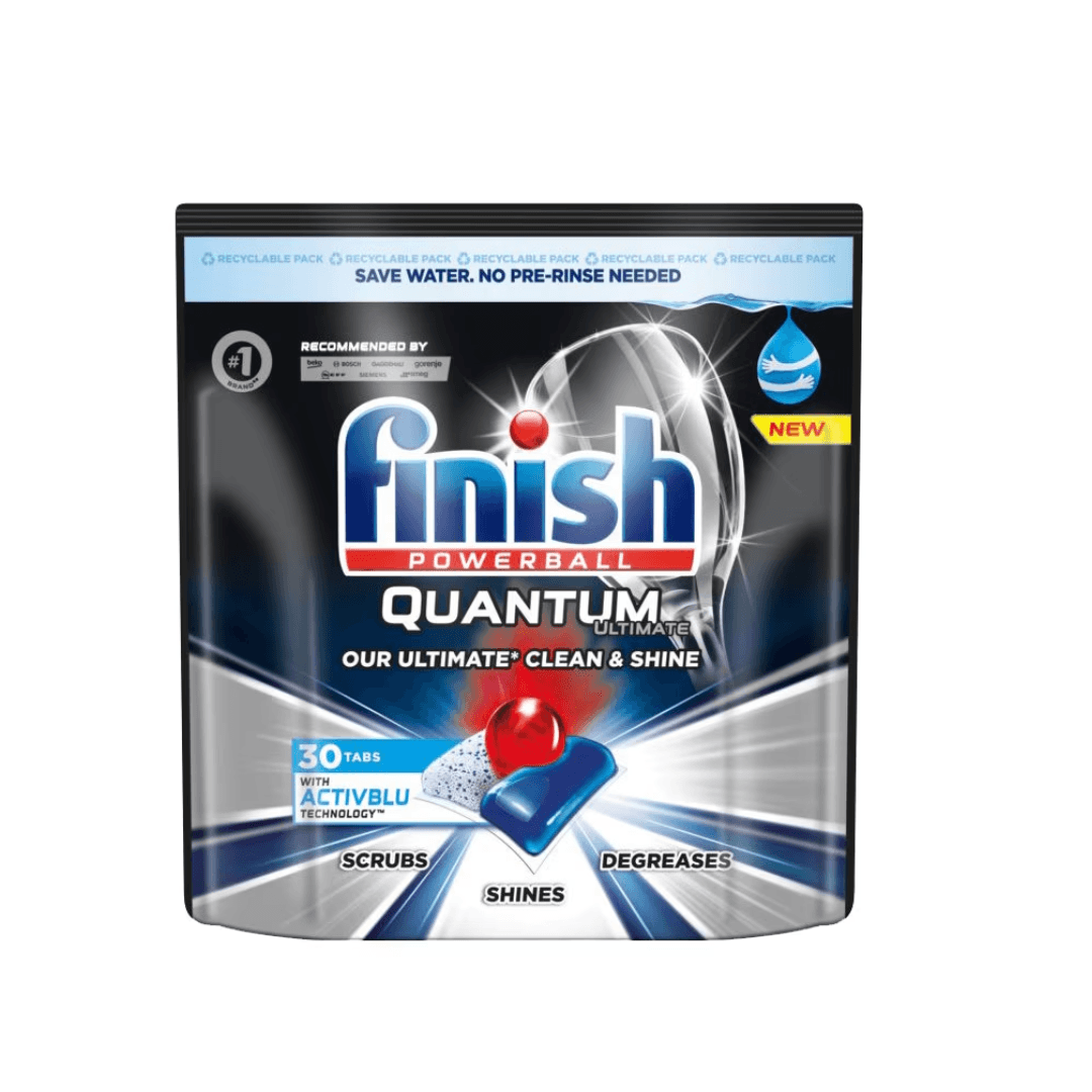 FINISH Quantum Ultimate Regular, tablete detergent pentru masina de spalat vase,30buc/cutie