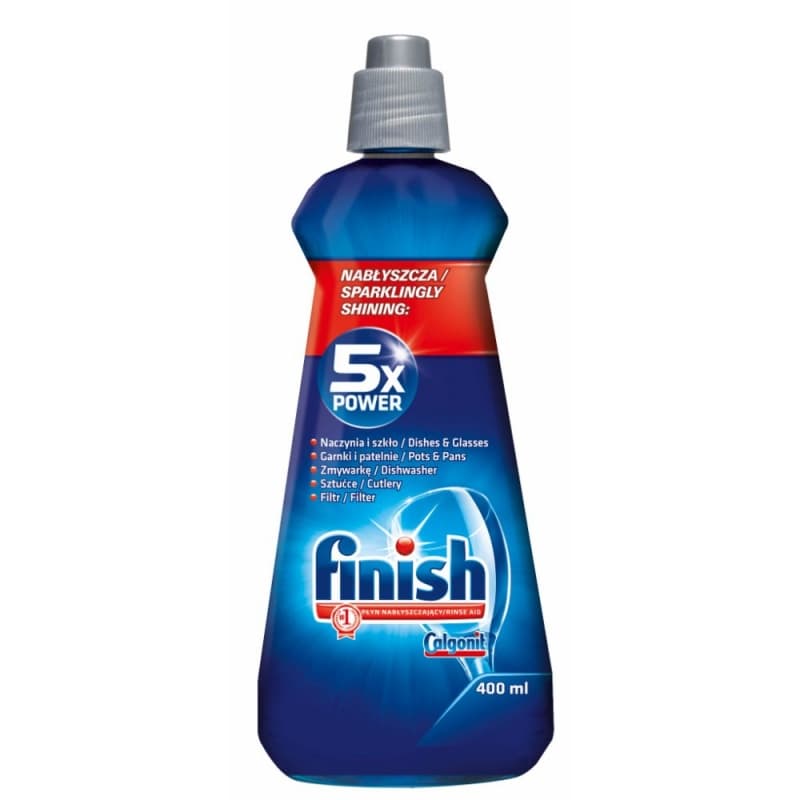 FINISH, solutie clatire vase, pentru masina automata, 400ml