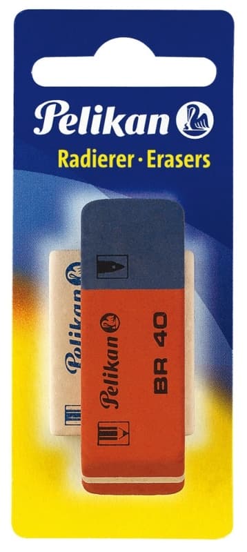 RADIERA CAUCIUC BR40+CAUCIUC WS30 BLISTER
