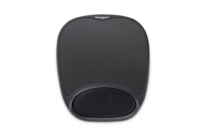Mouse Pad Kensington Gel, cu suport ergonomic pentru incheietura mainii, cu gel, negru