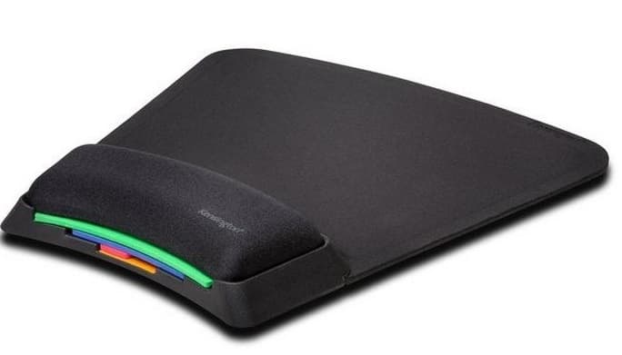 Mouse Pad Kensington SmartFit, cu suport ergonomic pentru incheietura mainii, ajustabil, negru
