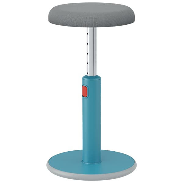 Scaun ergonomic LEITZ Cosy, pozitie sezut/ in picioare, albastru celest