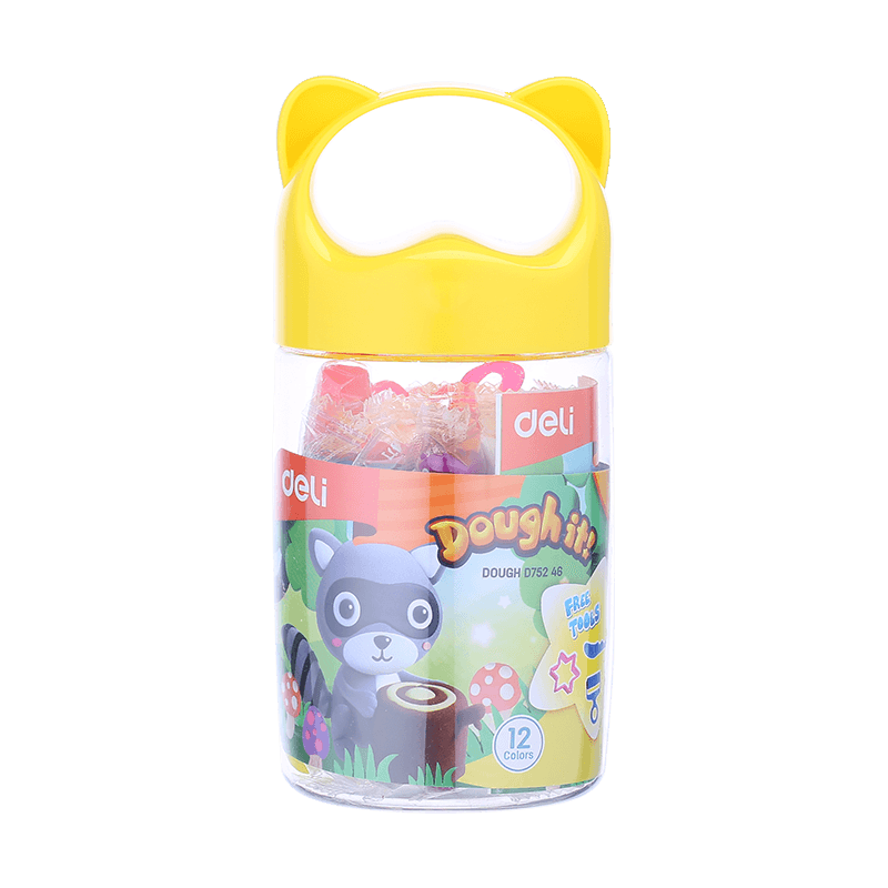 PLASTILINA SOFT AIRDRY GALETUSA 12 CULORI 140G DELI