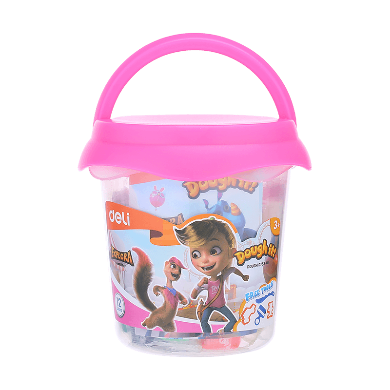 PLASTILINA SOFT GALETUSA 12 CULORI 160G DELI