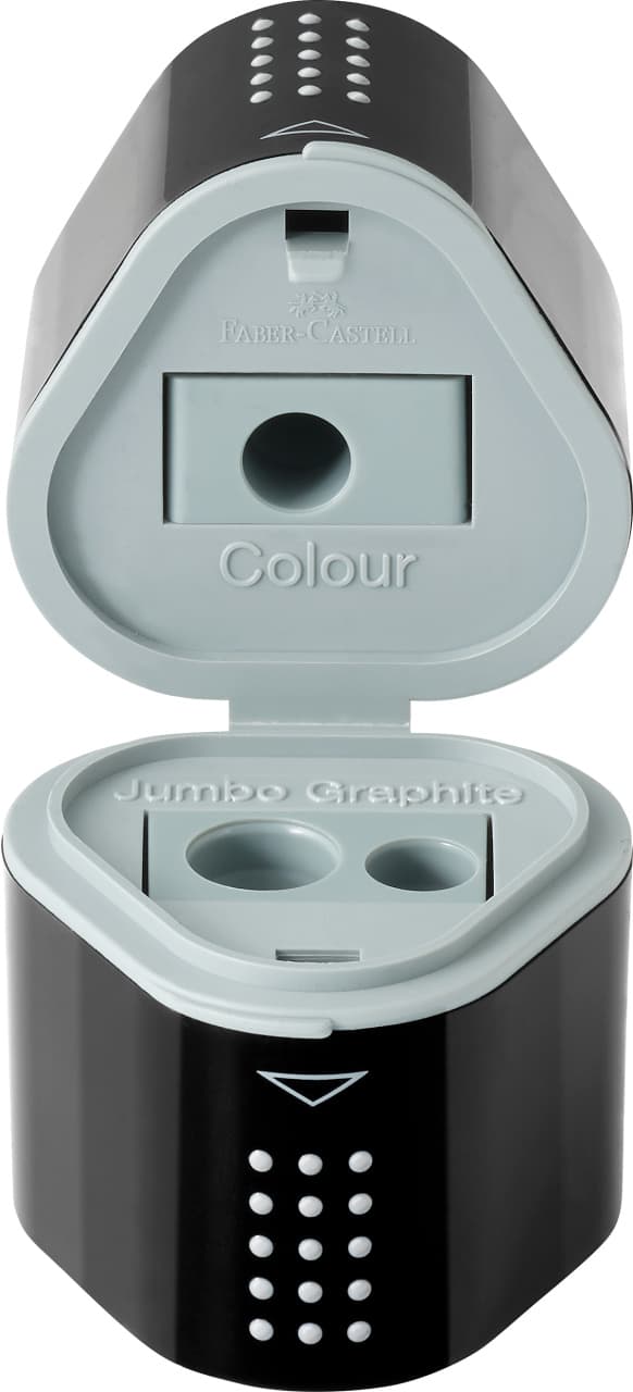 ASCUTITOARE TRIPLA GRIP 2001 NEAGRA FABER-CASTELL.