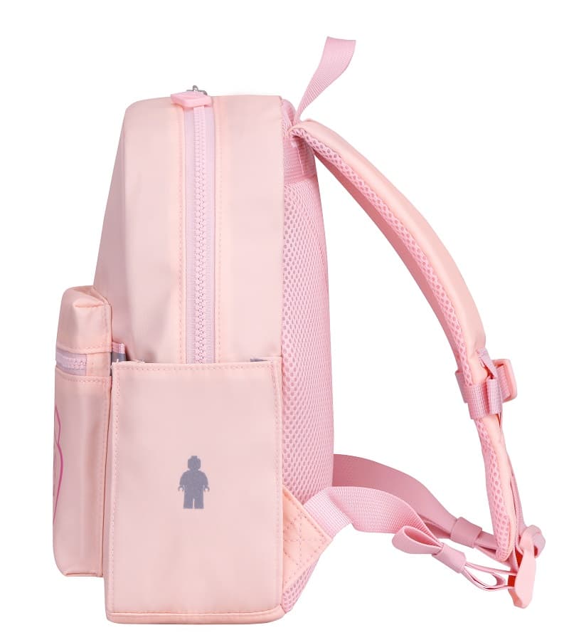 Rucsac Casual LEGO Tribini Joy Small - design Emoji - roz pastel