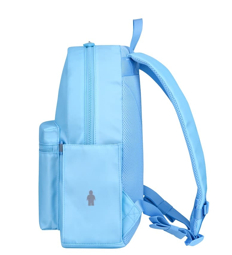 Rucsac Casual LEGO Tribini Joy Large - design Emoji - albastru pastel