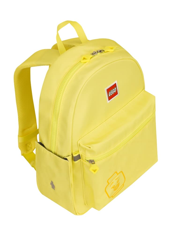 Rucsac Casual LEGO Tribini Joy Large - design Emoji - galben pastel