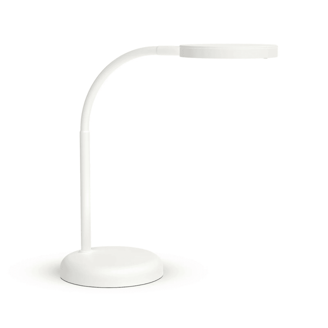 Lampa de birou, cu LED, MAUL Joy - alba