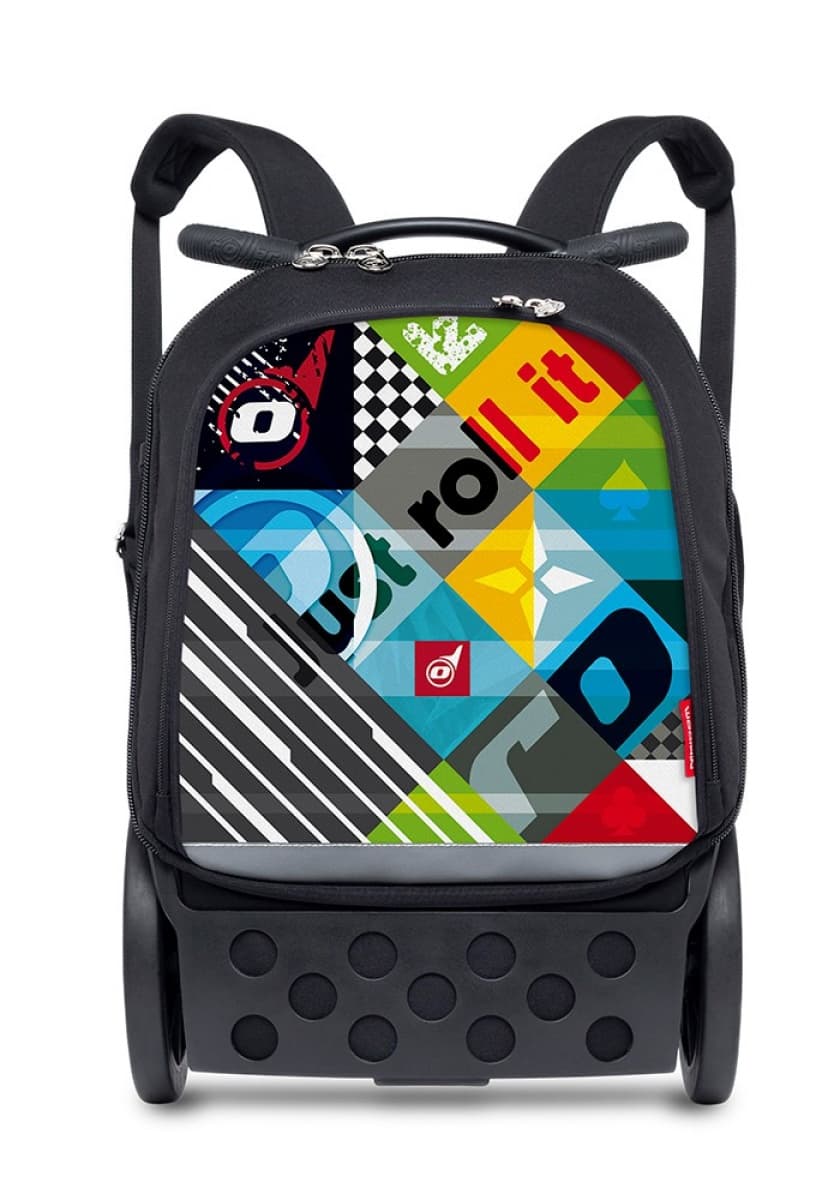 Troler scolar NIKIDOM Roller Up XL - Reef