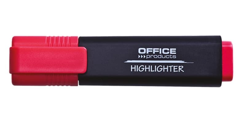 Textmarker varf lat 1-3mm, Office Products - rosu