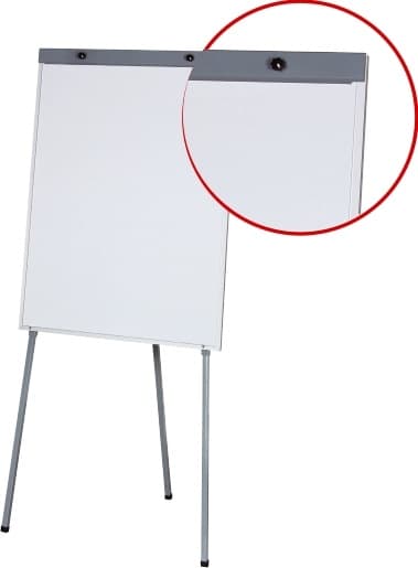 Flipchart Magnetic Optima, 100x70 cm, Trepied Reglabil, Tabla de Prezentare