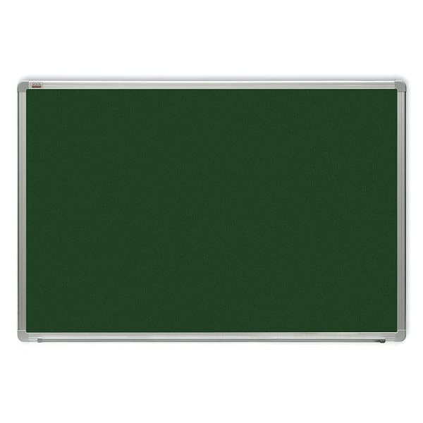 Tabla magnetica scolara, verde 120x180 cm, cu rama din aluminiu Optima