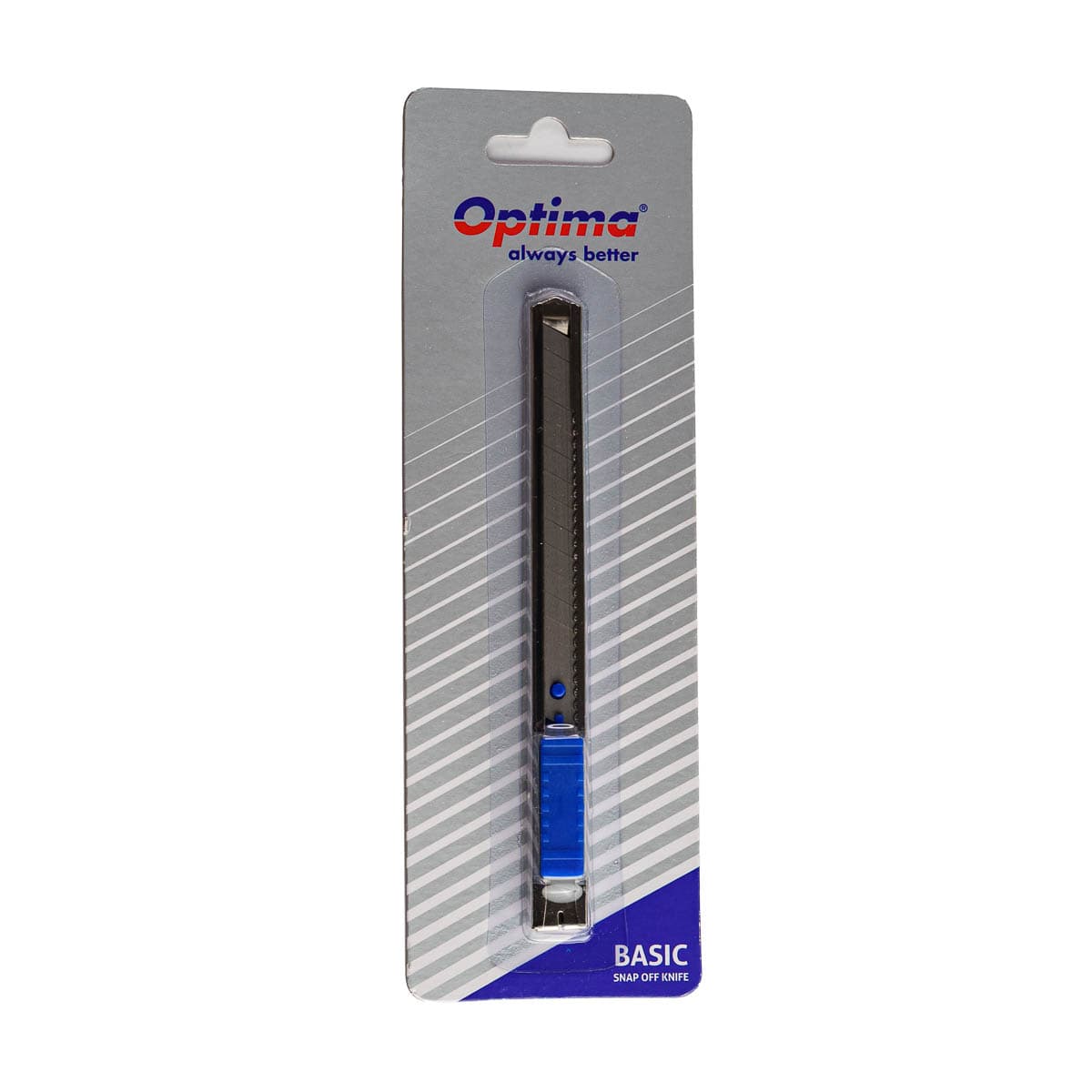 Cutter mic 9 mm , sina metalica, Optima Basic SK7