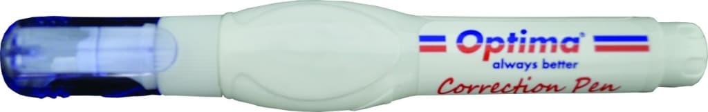 Stilou corector 7 ml, varf metalic, Optima