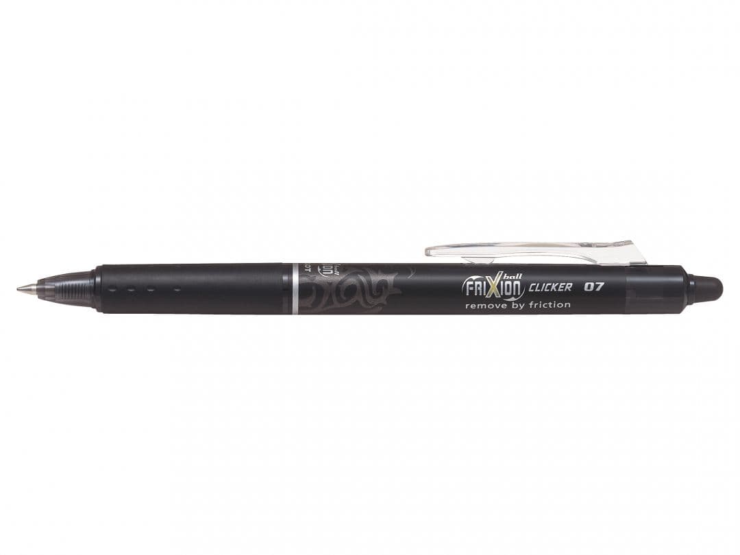 Roller PILOT Frixion Clicker, 0,7mm, negru